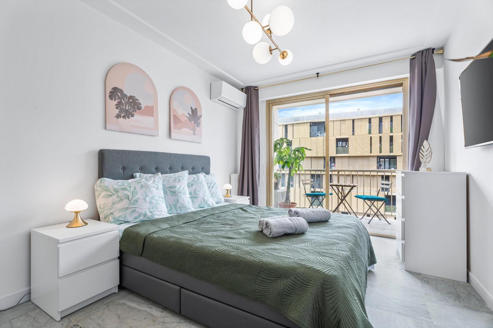 Elegant Studio Avec Terrasse Proche Mer Tramway Nizza Kültér fotó