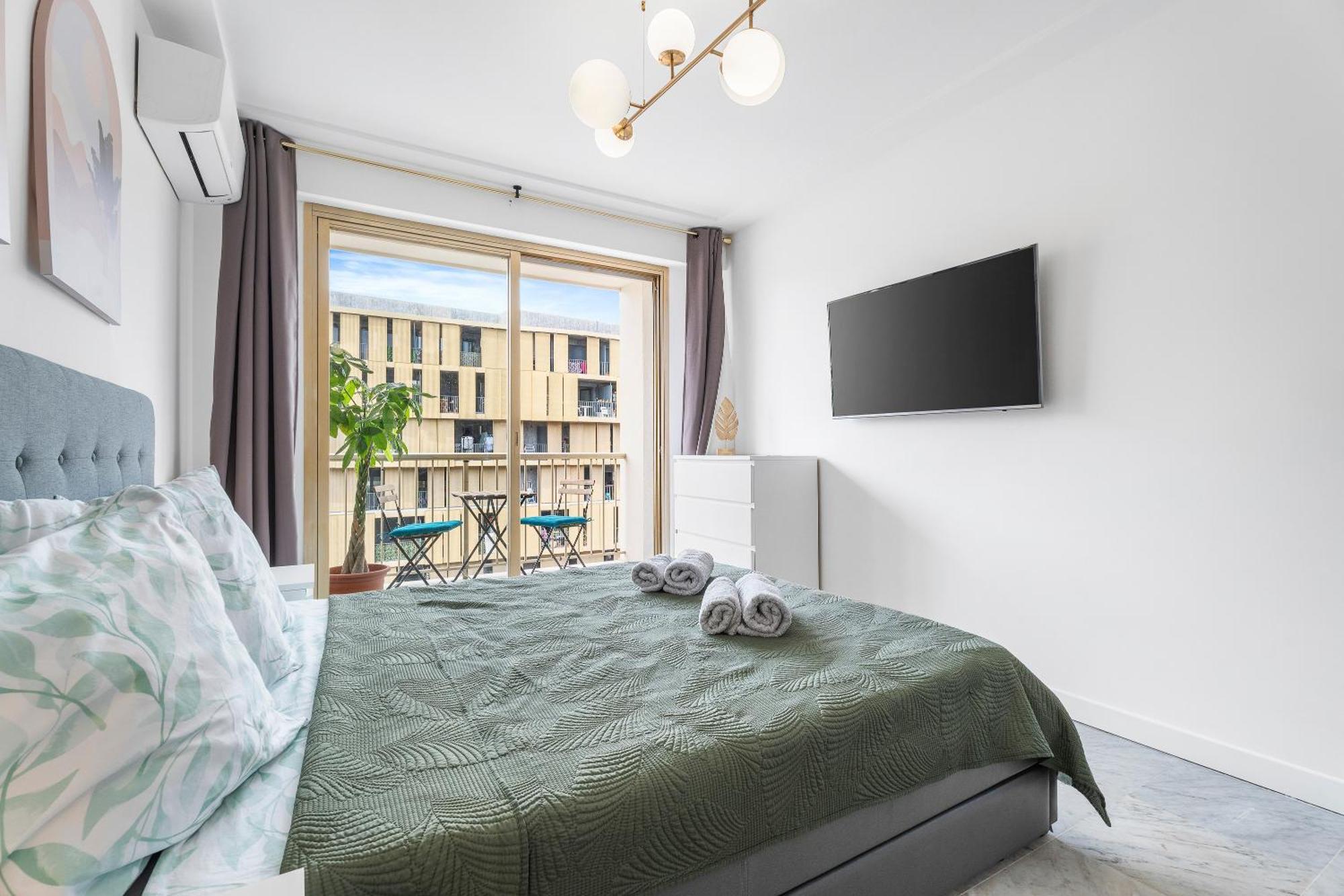 Elegant Studio Avec Terrasse Proche Mer Tramway Nizza Kültér fotó